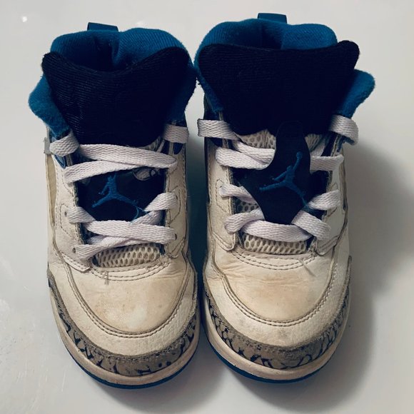 Air Jordan Retro Spizike Blue/Wht Elephant shoes - Picture 1 of 5